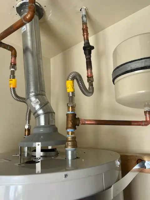 Water heater installation and plumbing repair in McEver